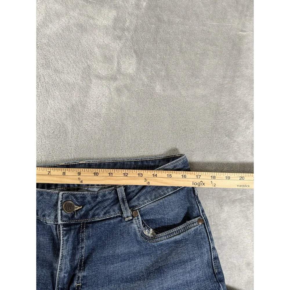 Wrangler Jeans Womens 11x34 Blue Denim‎ Retro Mae Bootcut Western Flare